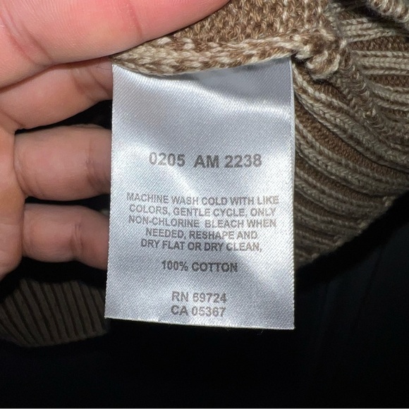 Columbia 100% cotton ribbed Crewneck Sweater - Picture 3 of 5